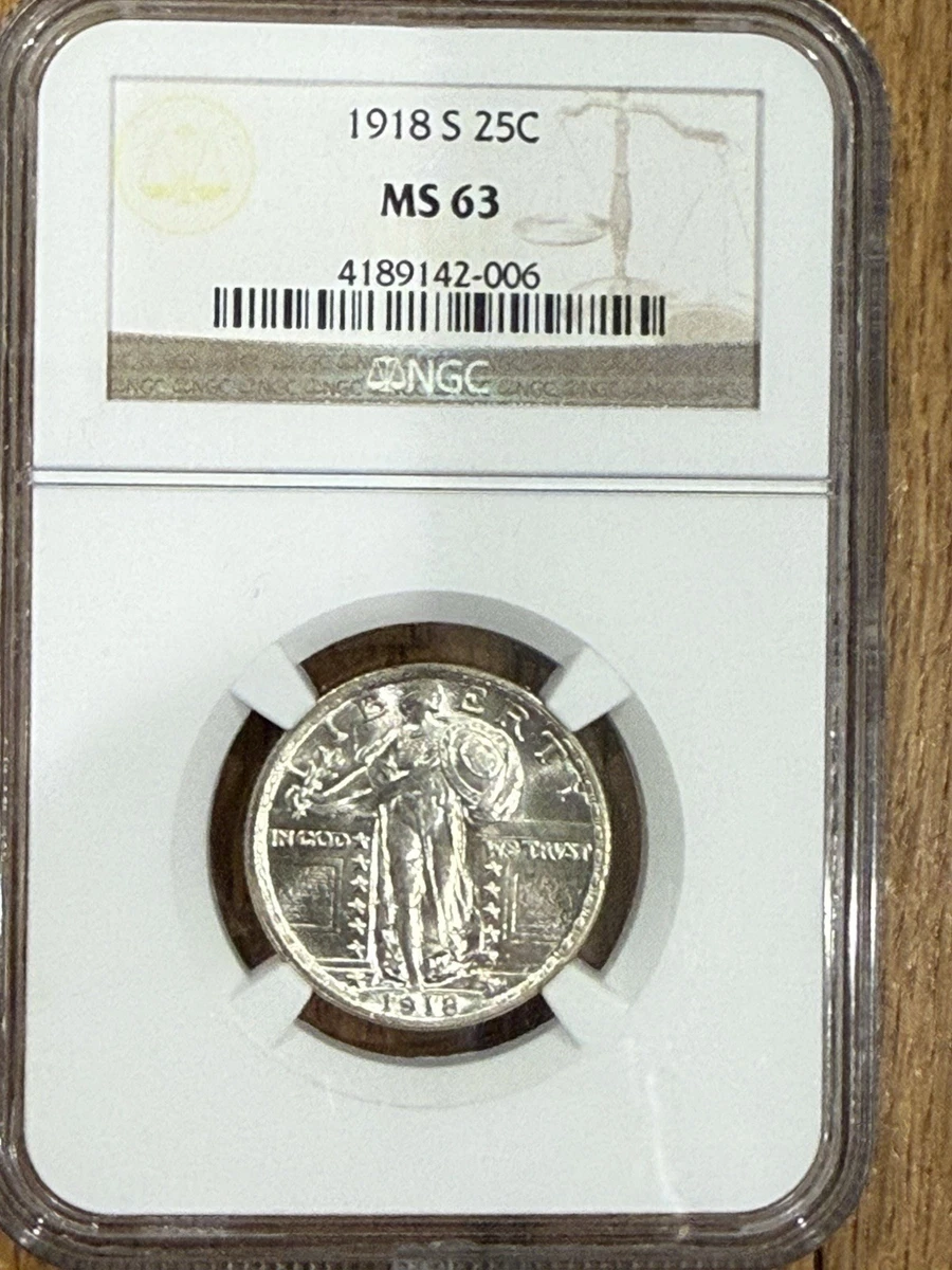 1918 Year Standing Liberty US Quarters (1916-1930) for sale | eBay