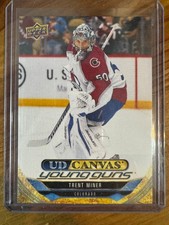 2024-25 Upper Deck Canvas Young Guns #C367 Trent Miner RC Mint Rookie