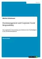 Martina Schuhmann | Eventmanagement Und Corporate Social Responsibility | Buch