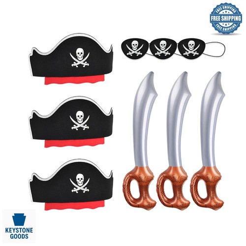 Kids Pirate Costume Set with Sword