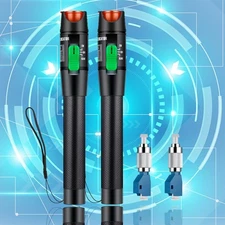 2pcs Professional Visual Fault Locator Fiber Optic Tester - VFL-30 | Includes...