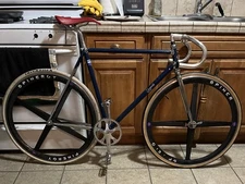 Superb Pista Track bike frame-set  Fixed Gear  Lugged Columbus Tubing