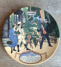 ASSIETTE FAÏENCE LENTICULAIRE SARREGUEMINES DR HERR MAIRE