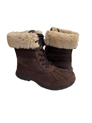 UGG MEN BUTTE DISTRESSED BURNT CEDAR WATERPROOF Boot US EU UK 