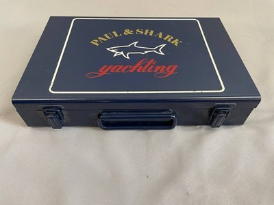 Paul & Shark Yachting Blue Carrying Case Steel Box Briefcase | eBay