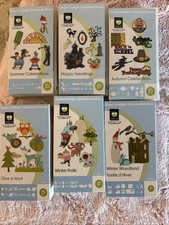 CIRCUIT SHAPES CARTRIDGE LOT ~ 6 SETS ~ Provo Crafts Seasons Winter Summer-