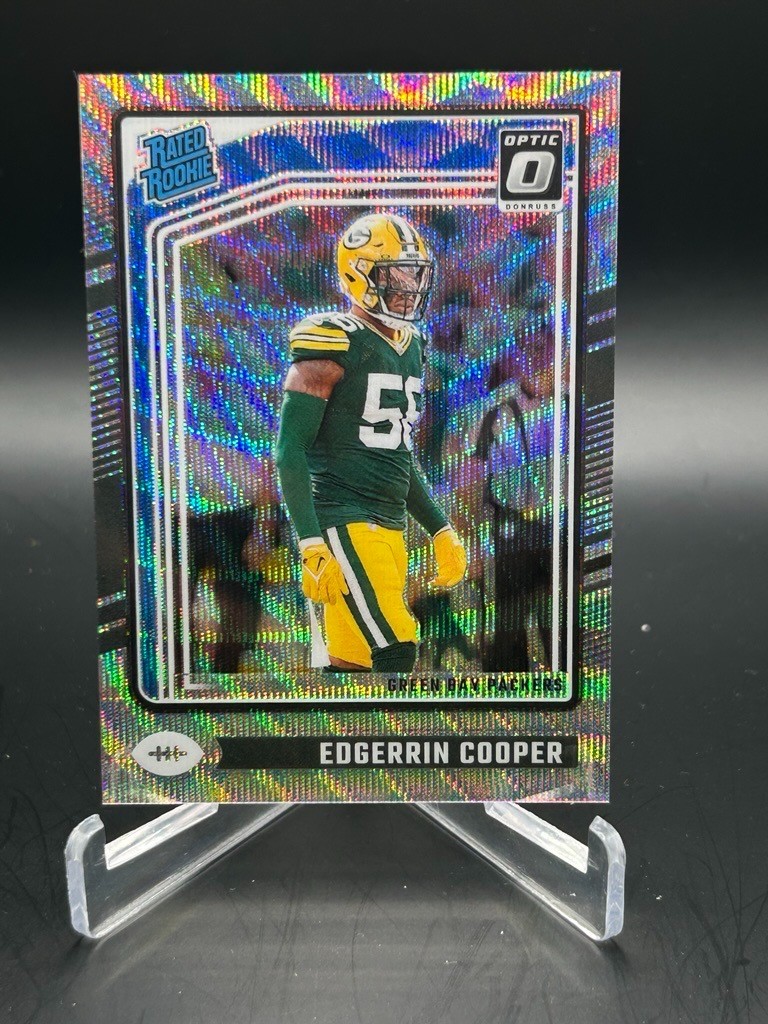 2024 Panini Donruss Optic Edgerrin Cooper #231 Wave /300 Rated Rookie RC