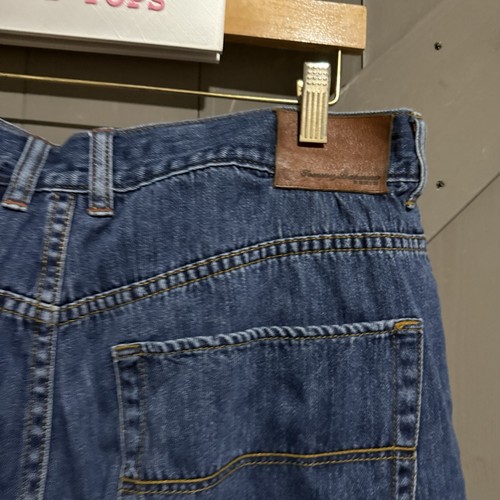 Tommy Bahama Men's Classic Fit Straight Blue Denim Jeans Stretch 5-Pocket - Picture 5 of 6