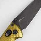 Benchmade 290BK-2 CPM-M4 Full Immunity Woodland Green Aluminum Pocket Knife — photo 4