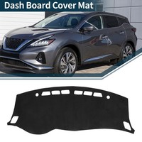 Anti-Rutsch-Dash-Abdeckung FüR Nissan Sentra Console-Abdeckmatte Schwarz 1X