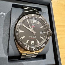 TAG Heuer Formula 1 Date Quartz Watch 41mm Black PVD WAZ1110.BA0875 Used 2