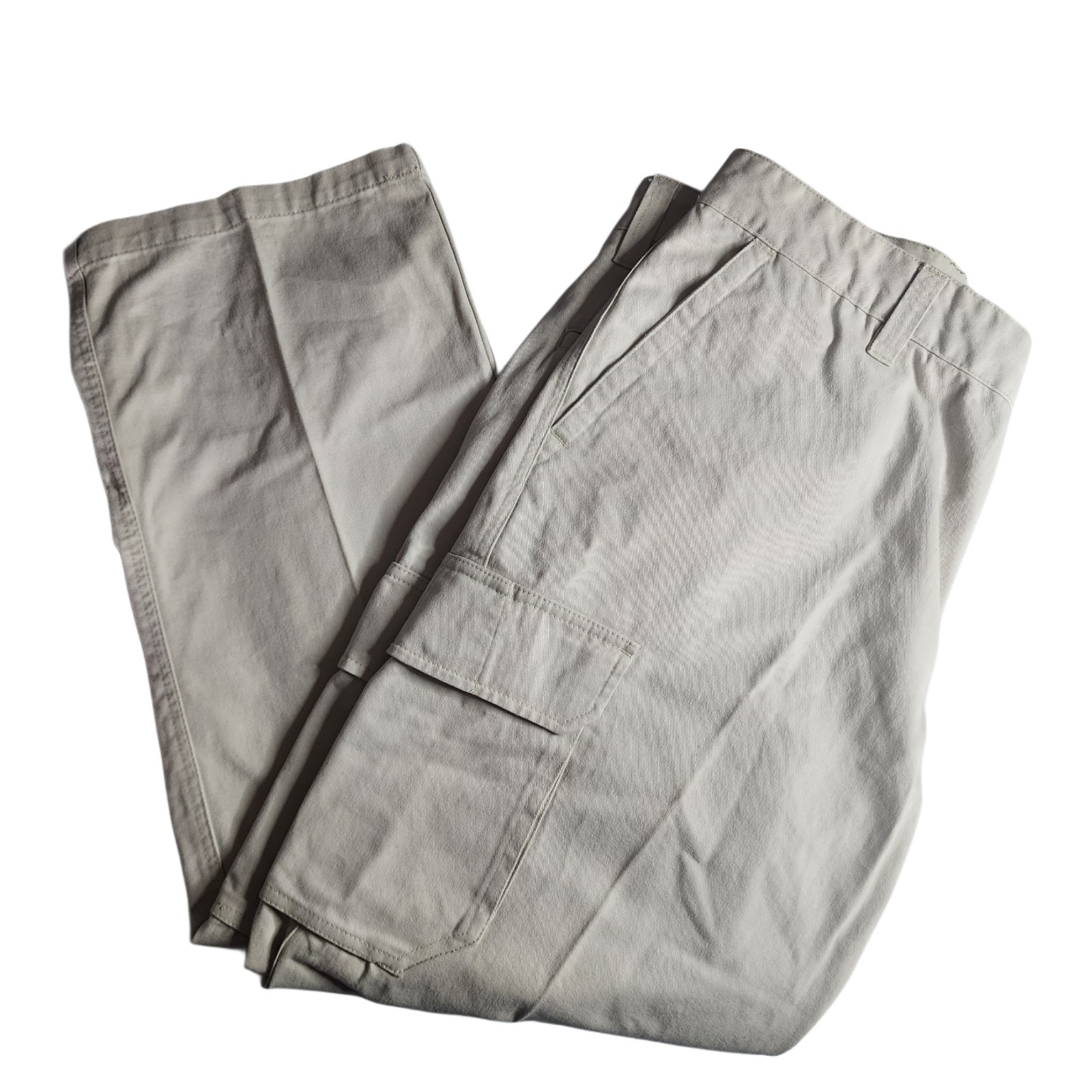 Duck Head Vintage Cargo Khaki Utility Pants 100% Cotton Workwear