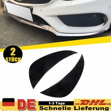 Front Sto&szlig;stange Flaps Aero f&uuml;r Mercedes Benz W205 C205 A205 S205 AMG Line 2019