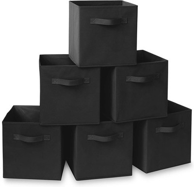 Faltbare Stoff Aufbewahrungsboxen Quadratische Schublade Canvas Würfel für Spielzeug Organisieren