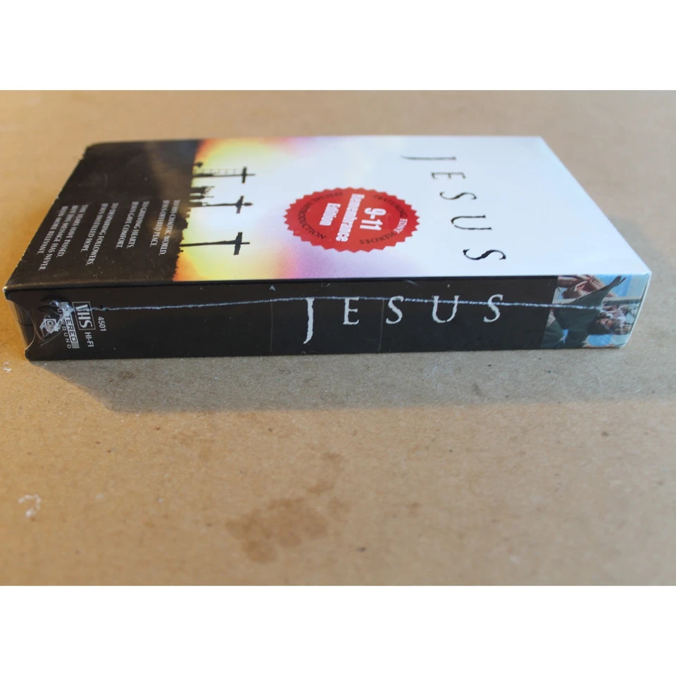 Jesus Movie 9/11 9-11 Remembrance Edition VHS Warner Brother FDNY 911 Sealed New - Image 4 of 4