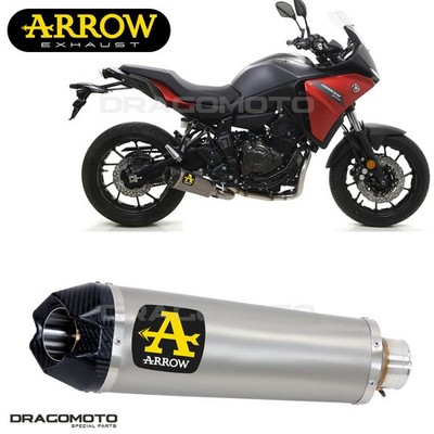 Muffler YAMAHA TRACER 7 2023 2024 ARROW Titanium CC WORKS