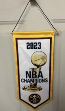 Denver Nuggets 2023 NBA Finals Champions SGA Mini Banner SGA Ball Arena