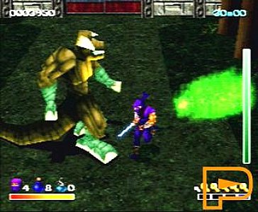 Ninja: Shadow of Darkness (Sony PlayStation 1, 1998)