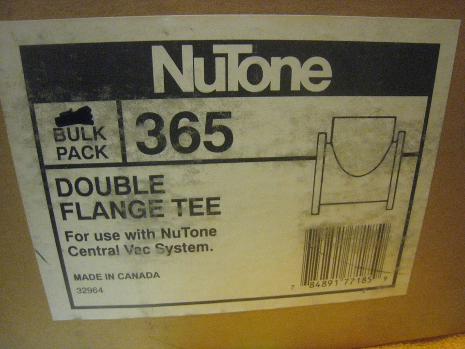 BROAN-NUTONE CF365 DOUBLE FLANGED TEE - Image 2 of 4