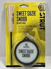 NEW NIP HS Strut Sweet Suzie Snood Pot Turkey Call w/ Carbon Striker Raspy Yelps