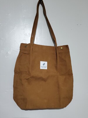 Women's Tote Bag Lightweight Corduroy Handbag '' You Need this one '' : Pea Green 