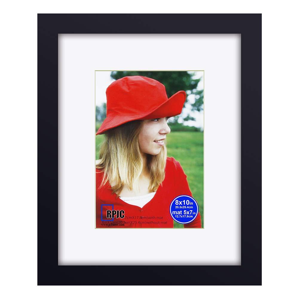 8x10 inch Picture Frames Made of Solid Wood and High Definition Glass Display...