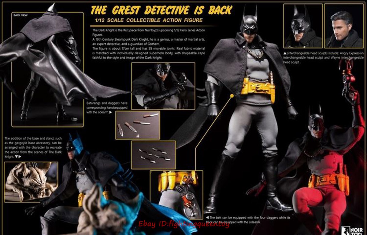 Noirtoyz 3901 Batman The Dark Knight 1/12 Figure Deluxe Ver
