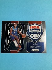 2021-22 Panini Prizm Basketball Khris Middleton Team USA Basketball Insert #5