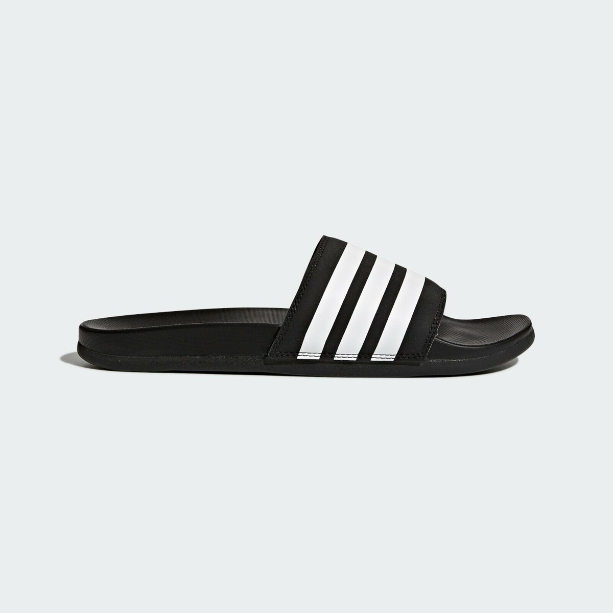 adidas ☆ Adilette Slides ‘Core Black’ Adidas Adilette Comfort Slides Core Black/Cloud White/Core