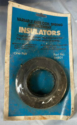 LETS ROLL!! 14'' SUSPENSION / COIL SPRING INSULATORS (2)  BAm Hot Rat Rod 