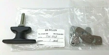 RE DIXON 904902 Keyless Metal T Handle Door Latch With Hardware Kit