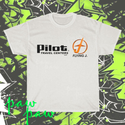 Brand New Pilot Flying J Gas Station logo American T-Shirt Funny Size S to 5XL
