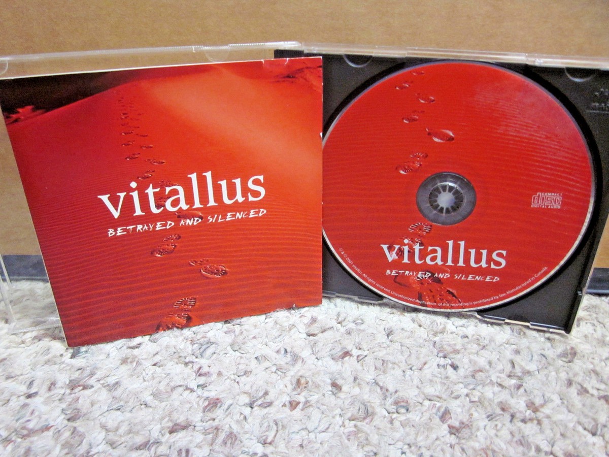 VITALLUS Betrayed & Silenced 2001 Ohio band Cleveland CD David