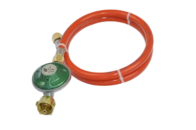 SMAD Geeignet für Gaskühlschränke und-grills 28 mbar Länge 1m Gasschlauch Regler-Kit