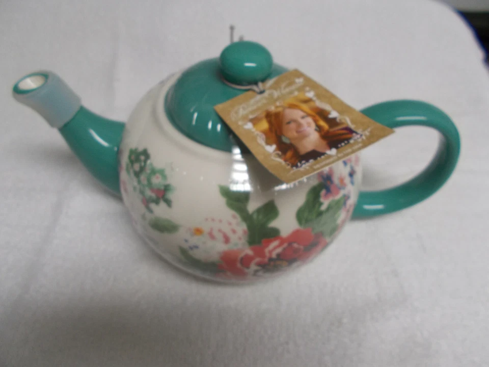 The Pioneer Woman "Country Garden" 茶壶 - 全新 - 状况完好 — 第 2/2 张图片