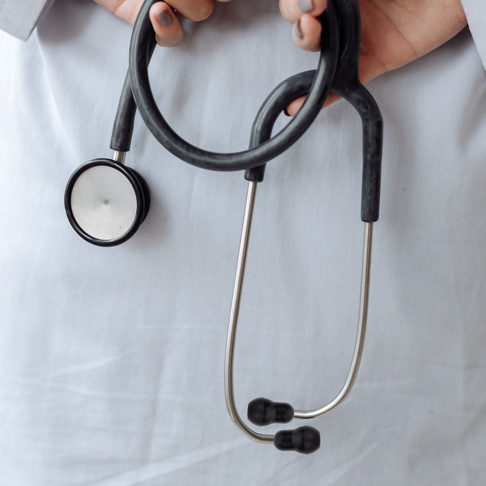 10 Pieces Stethoscope Ear Tips Screw on Replacement Better Sound