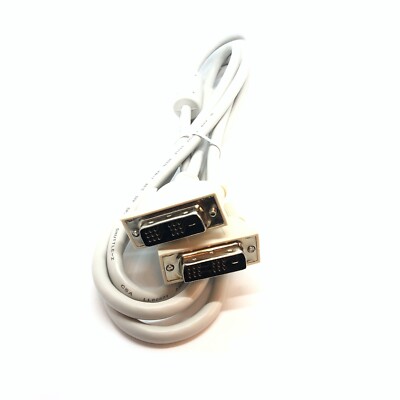 DVI-Digital Kabel AWM E101344 Style 20276 DVI-D hellgrau weiß 170 cm DVI Single