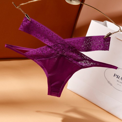 Lingerie Low-waist Underpants G-string Panties Hollow Out Thong Comfortable^ - Picture 17 of 27