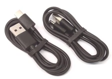 2 Lot USB Type C Sync/Charger Charging Cable Cords for Samsung S8 Plus Cellphone