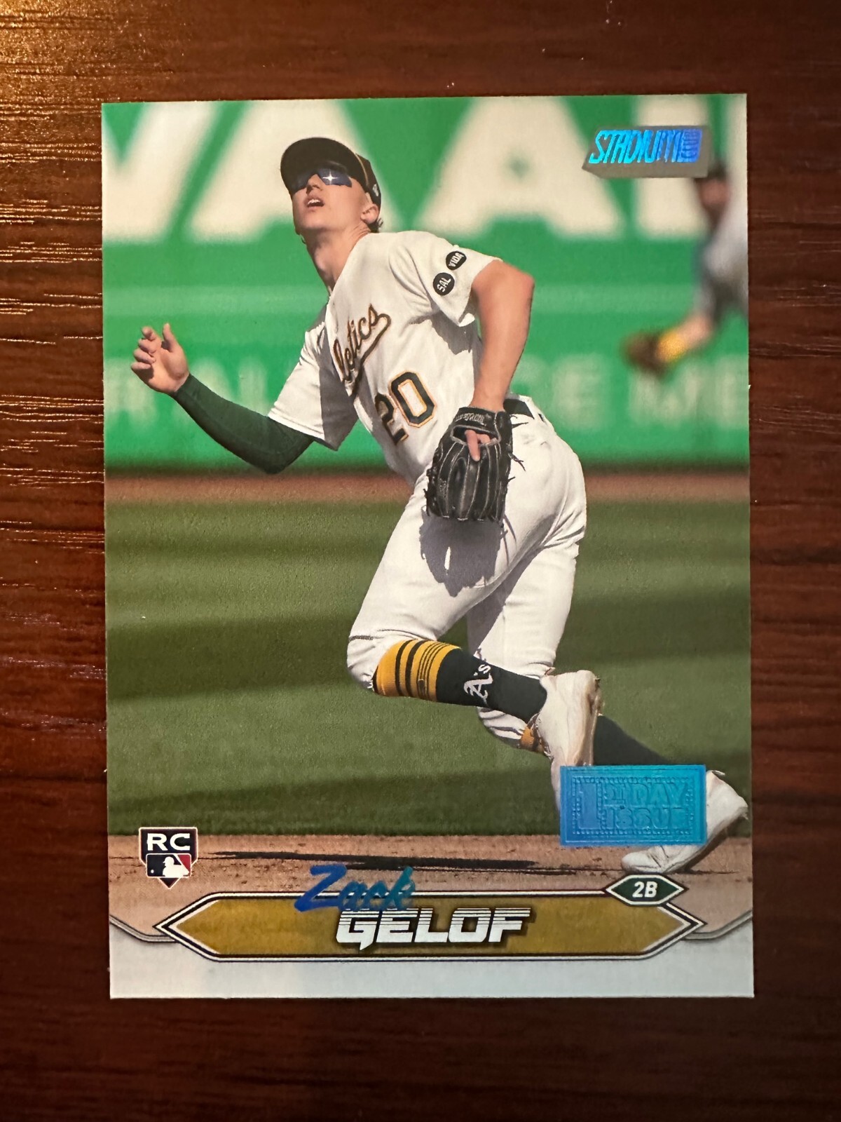 2024 Topps Stadium Club Zack Gelof #281 Oakland A's- 1st Day Issue