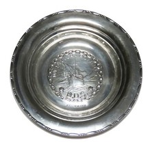830 Silver Magnus Aase M/Y STELLA POLARIS Cruiseliner  Small Dish Norway