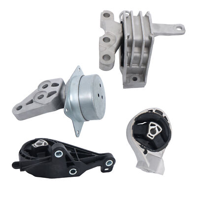 LABLT 4× Engine Mount & Transmission Mount For 13-16 Buick LaCrosse Cadillac XTS