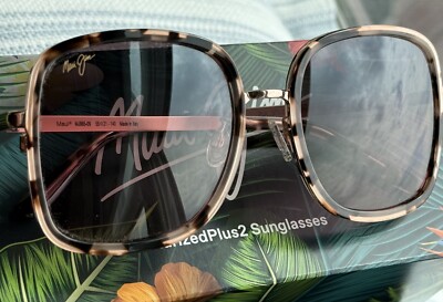 Maui Jim Pua MJ 865 09 Tortoise Rose Gold + Maui Rose  display picture 2