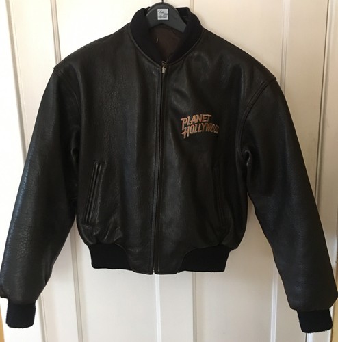 Leather Reversible Bomber Jacket Mens 