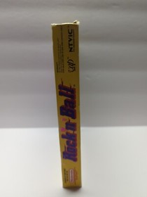 Rock n Ball NES Nintendo GAME+BOX ROUGH BOX TESTED AUTHENTIC FAST LOOK! 