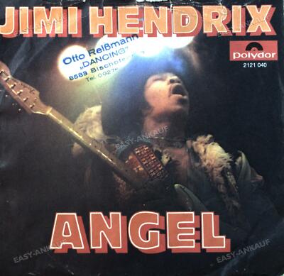Jimi Hendrix - Angel / Freedom 7in 1971 (VG+/VG-) ´