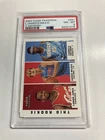 Psa 8 2003 fleer tradition LeBron James, Carmelo Anthony RC rookie card #291