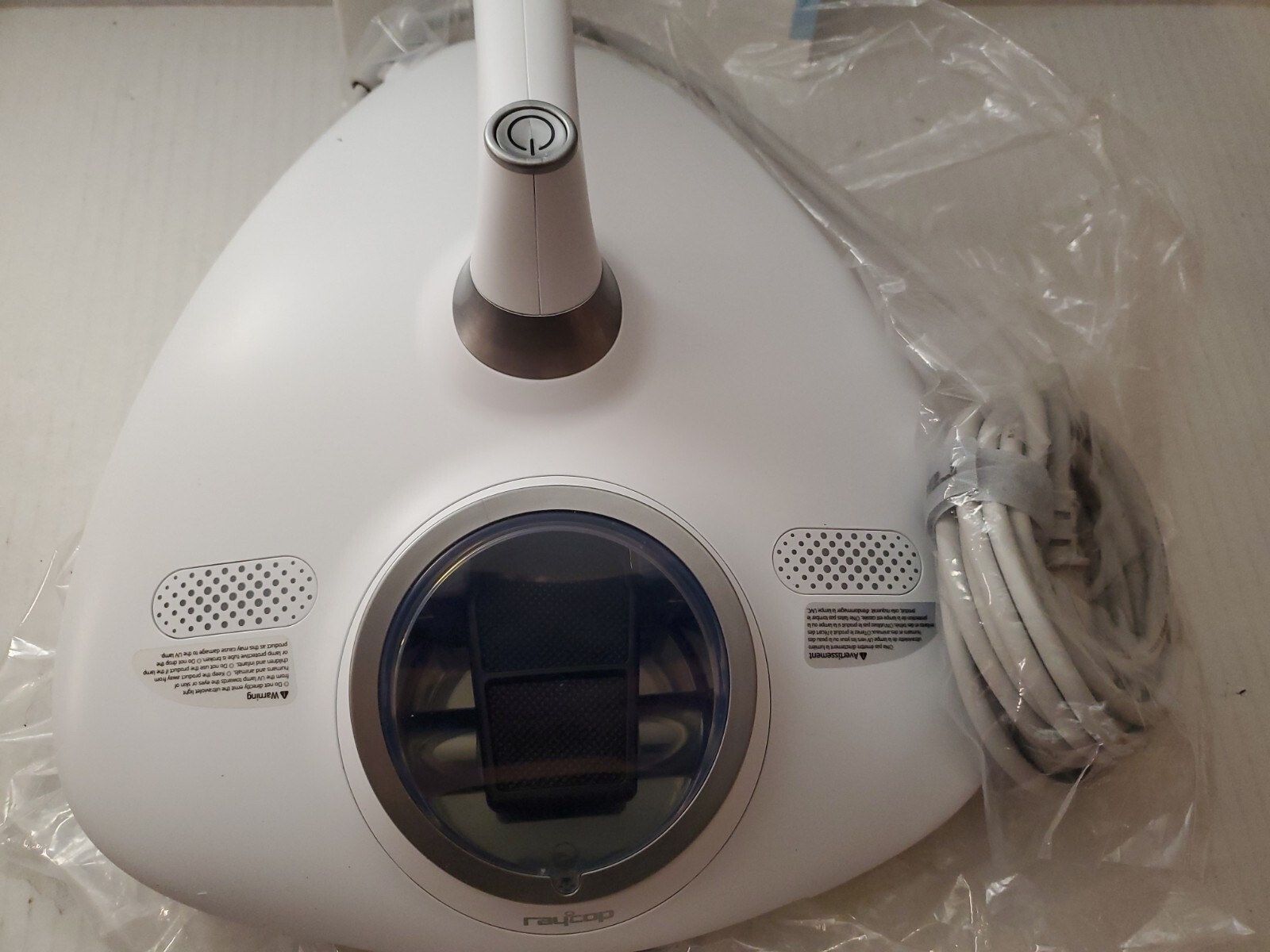 Raycop VCEN-100 White RN UV Sanitizing Vacuum Cleaner (L)