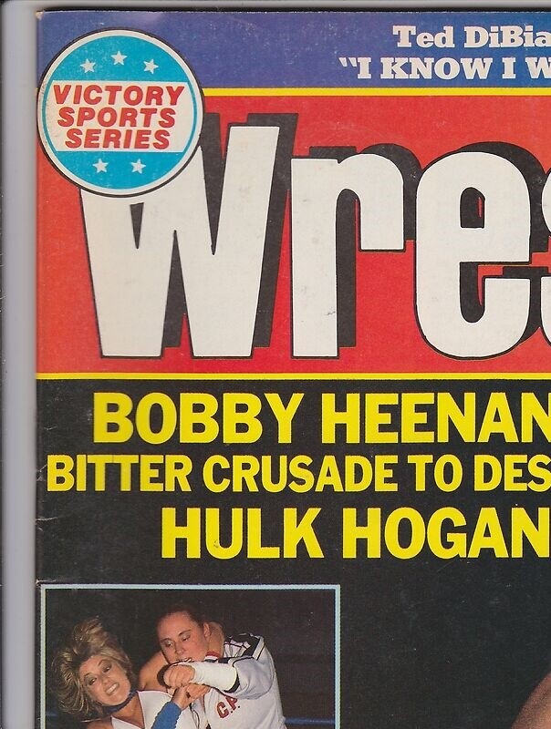 週刊誌 AXS The Wrestler Magazine January 1987 Hulk Hogan Bobby Heenan