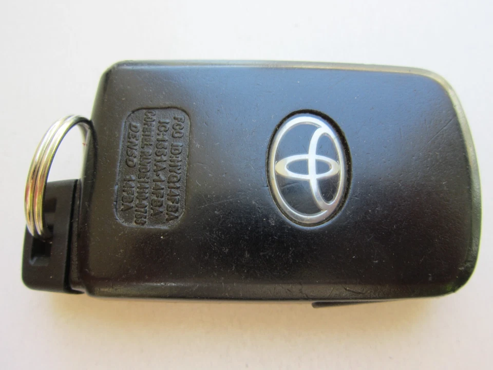 DESBLOQUEADO OEM 2014-2019 TOYOTA HIGHLANDER LLAVE INTELIGENTE CONTROL REMOTO SIN LLAVE HYQ14FBA Foto 4 de 4